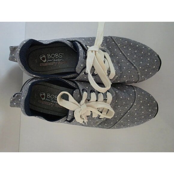 Bobs Memory Foam Polka Dot Womens Sneakers Size 9 US - Picture 2 of 5